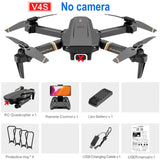 4DRC V4 WIFI FPV Drone WiFi live video FPV 4K/1080P HD Wide Angle Camera Foldable Altitude Hold Durable RC Quadcopter