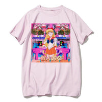 Retro Anime Japanese Style Fashion T-Shirt