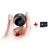 Mini Camera, Home Security Camera with Night Vision and 1080P clarity