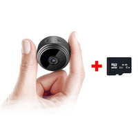 Mini Camera, Home Security Camera with Night Vision and 1080P clarity