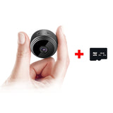 Mini Camera, Home Security Camera with Night Vision and 1080P clarity