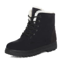 Women's Boots Warm Snow Boots With Fur Plush Insole