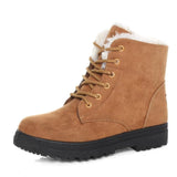 Women's Boots Warm Snow Boots With Fur Plush Insole