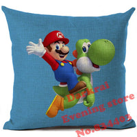 Super Mario Cushion Printed Decor Throw Pillows