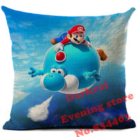 Super Mario Cushion Printed Decor Throw Pillows