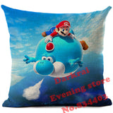 Super Mario Cushion Printed Decor Throw Pillows