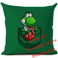 Super Mario Cushion Printed Decor Throw Pillows