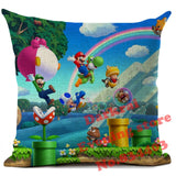 Super Mario Cushion Printed Decor Throw Pillows