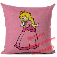 Super Mario Cushion Printed Decor Throw Pillows