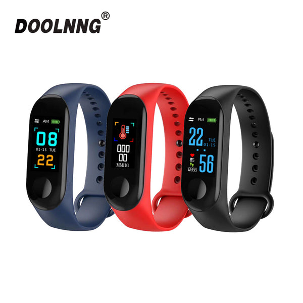 Sport Fitness Tracker Watch Smartband Bracelet - Multiple Features!