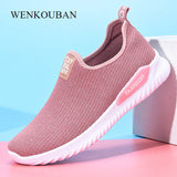 Vulcanized Women's Slip-on Flat Sneakers